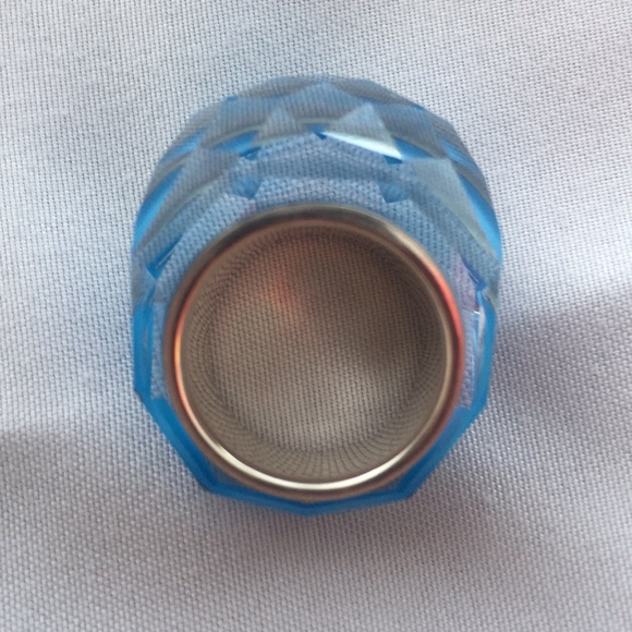 Swarovski Nirvana Ring, Blue, Stainless Steel - Picture 3 of 4